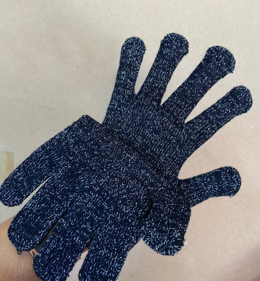 GUANTES  BRILLOSOS