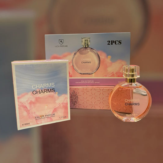 SET PERFUME CHARMS ROSA