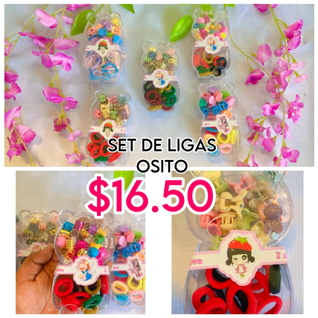 SET DE LIGAS OSITO