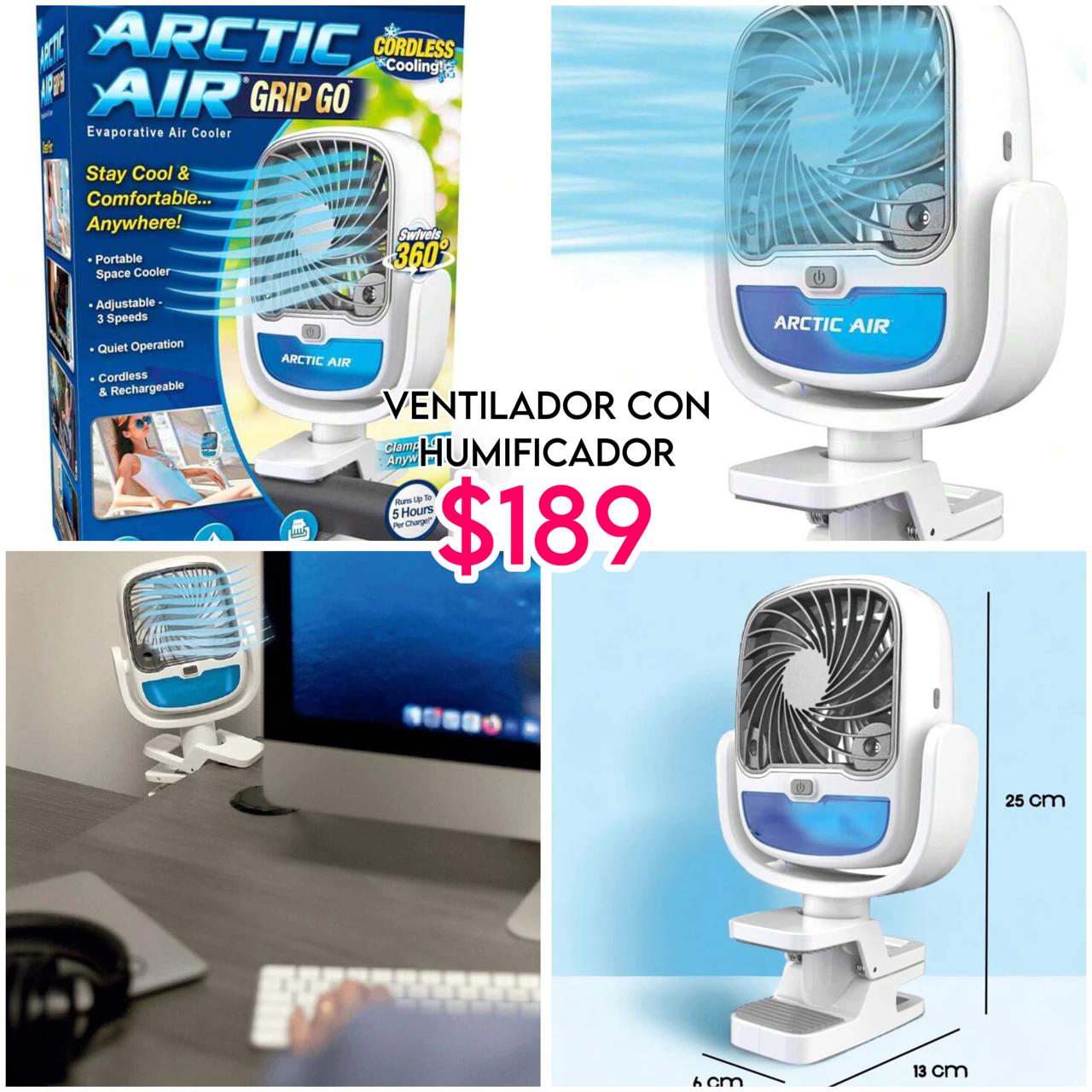 VENTILADOR CON HUMIFICADOR