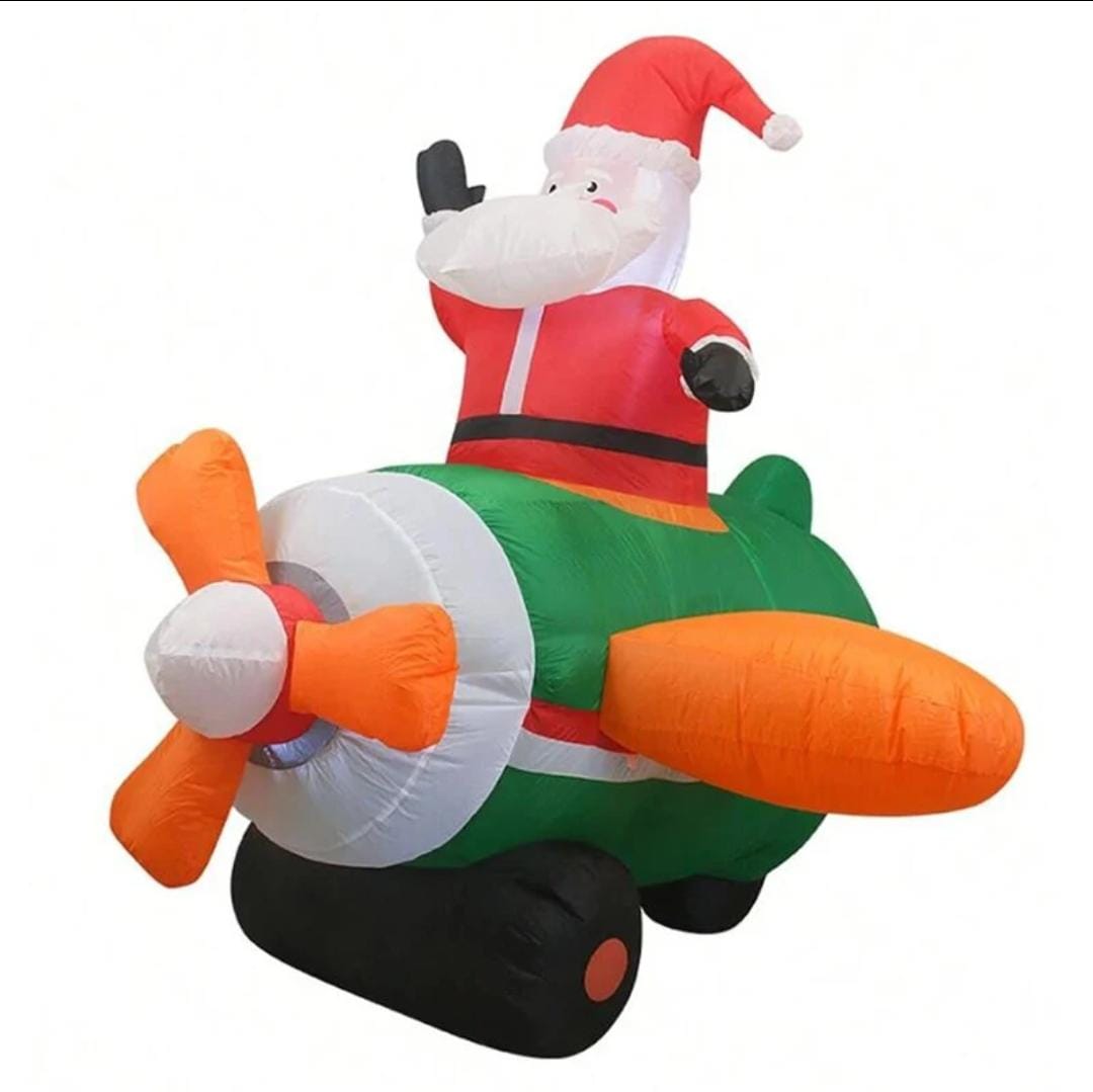 INFLABLE AVION SANTA D20999