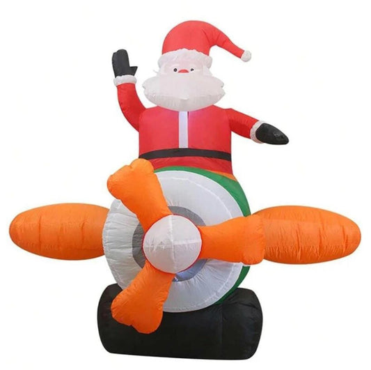 INFLABLE AVION SANTA D20999