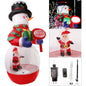 INFLABLE MUÑECO DE NIEVE  D2101