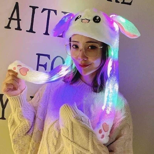 GORRO DE OREJITAS CON LUZ