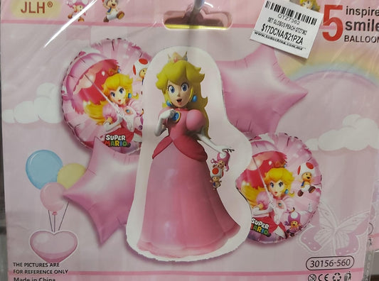 SET DE GLOBOS PEACH QTZ7362