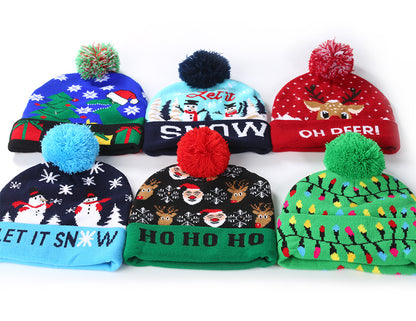 GORRO LED NAVIDEÑO