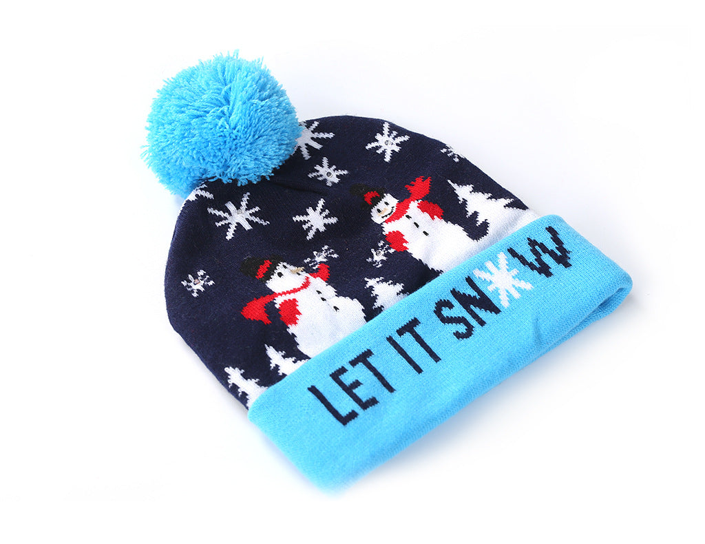 GORRO LED NAVIDEÑO