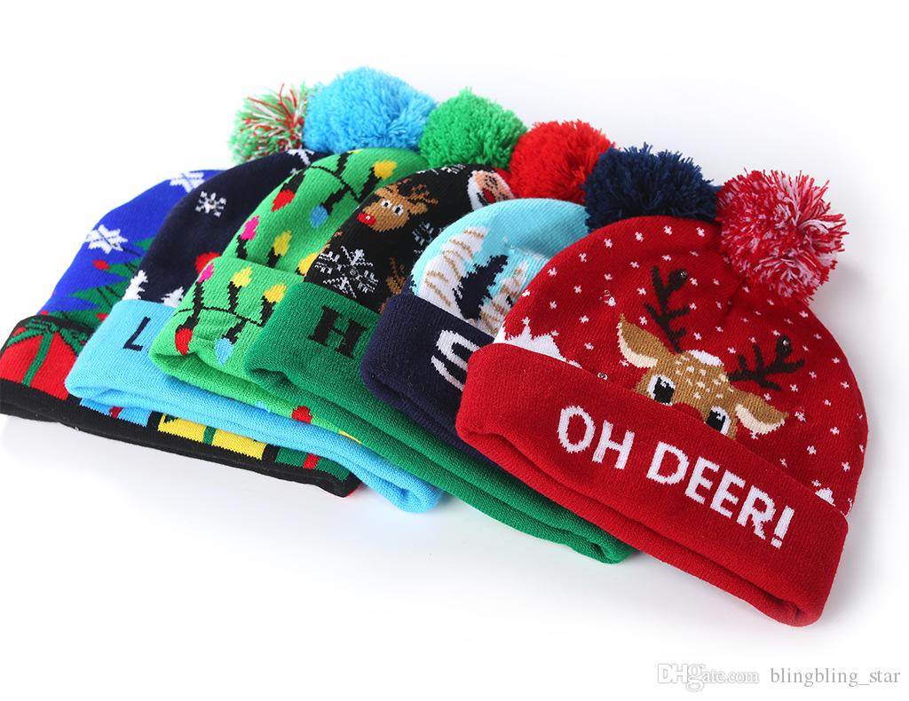 GORRO LED NAVIDEÑO